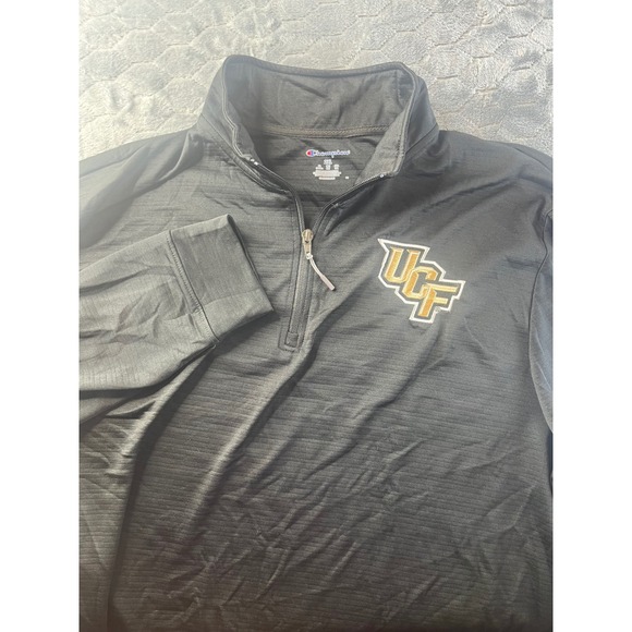 Champion Other - Champion UCF Knights Quarter Zip Men 2XL Black Excellent Textured Pullover